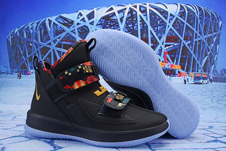 Nike LeBron Soldier 13 Black Colorful Shoes